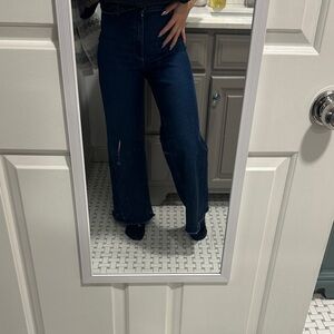 ZARA high waist Blue Women's Jeans